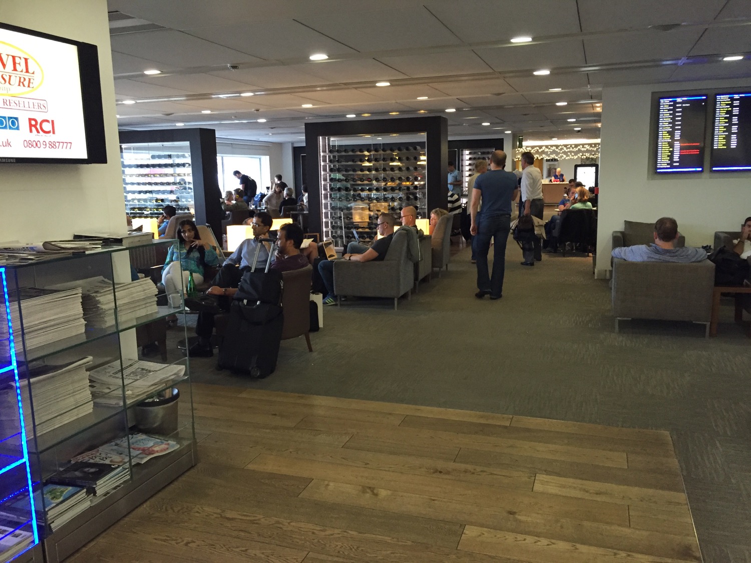 Review British Airways Galleries Lounge London Heathrow T3 LHR