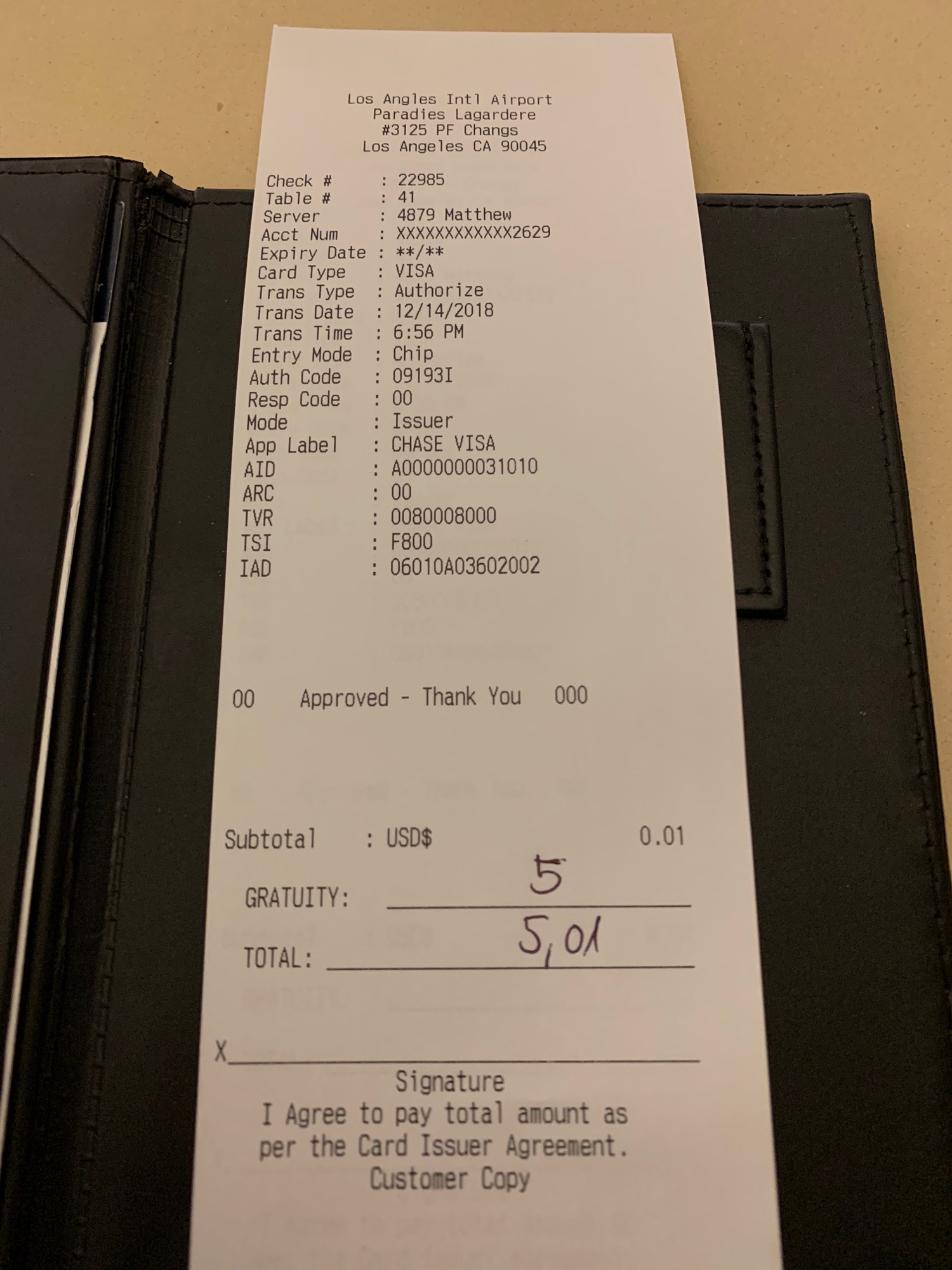 Review P F Chang S LAX Priority Pass Restaurant Live And Let S Fly