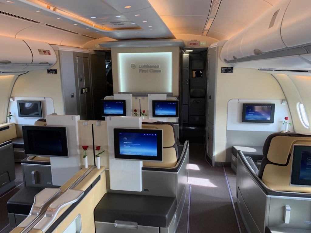 Review Lufthansa A First Class Frankfurt To San Francisco