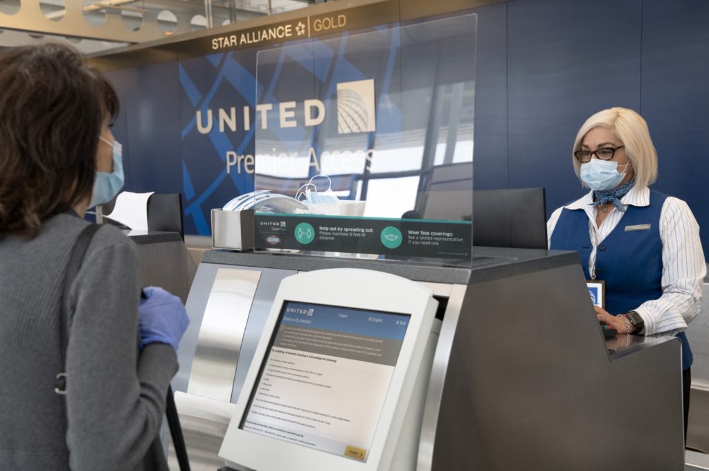 United Airlines Now Requires Health Self Assessment During Flight Check