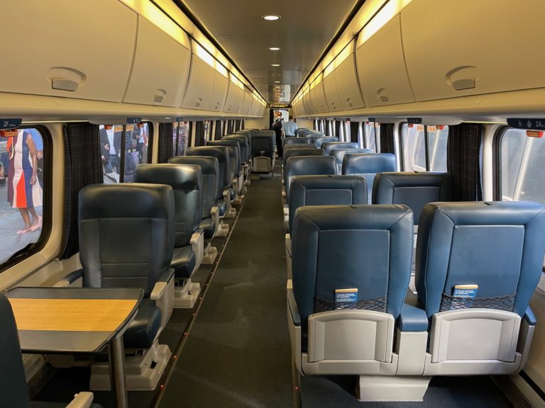 Review Amtrak Acela First Class New York Washington Live And Let S Fly