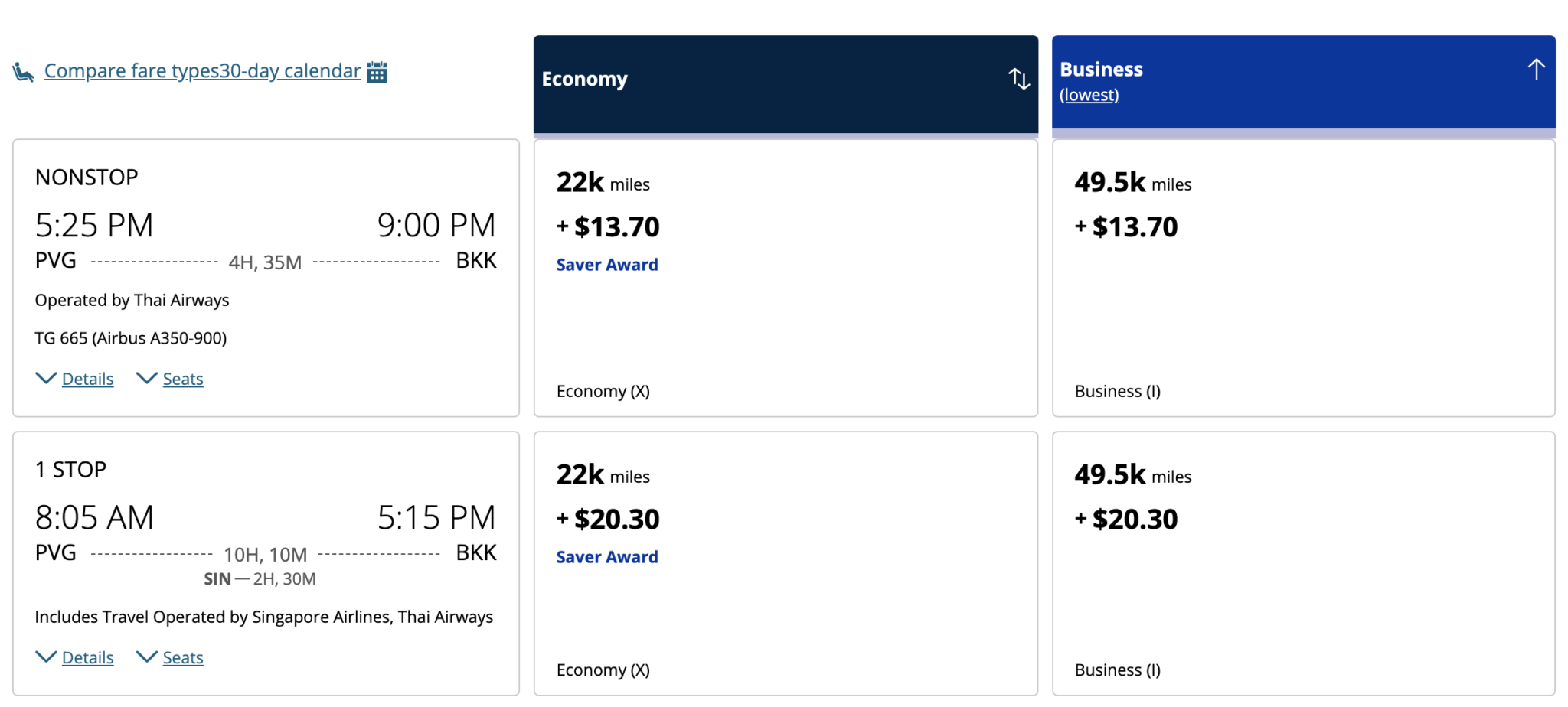 United Mileageplus Devalues Business Class Awards Outside Usa Live