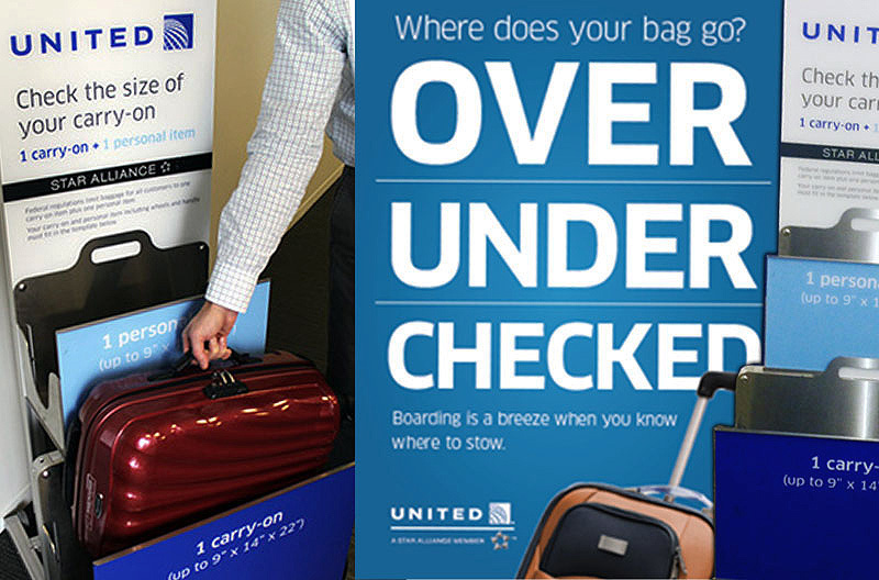 United Airlines (UA) Carry-on Baggage Allowance-Size, Weight, Personal  Items Allowed in Cabin 