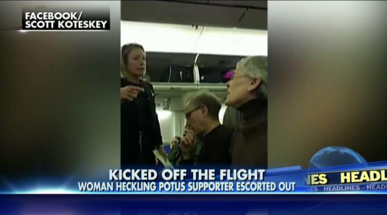 Portland woman kicked off plane for harassing Trump supporter