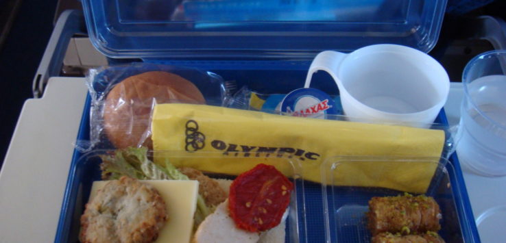 Olympic Airlines Food