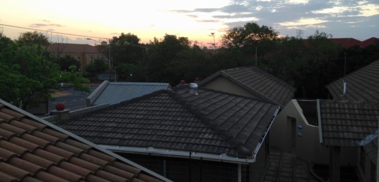 rooftop rooftops of houses and trees