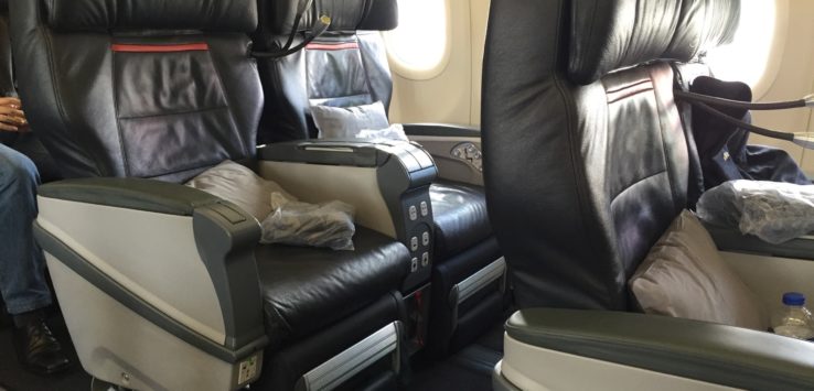 Turkish Airlines A320 Business Class