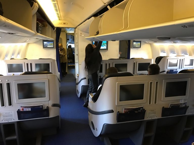Review London to Cairo in EgyptAir 777300 Business Class Live and