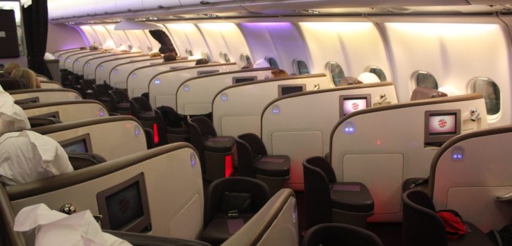 Virgin Atlantic A340 Upper Class