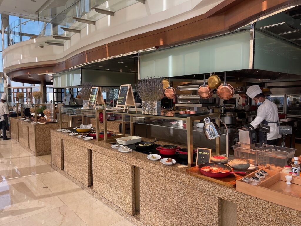 a chef cooking in a restaurant