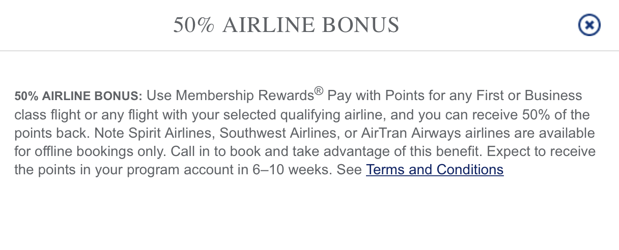 50% Off Southwest Bookings With American Express Platinum - Live and ...