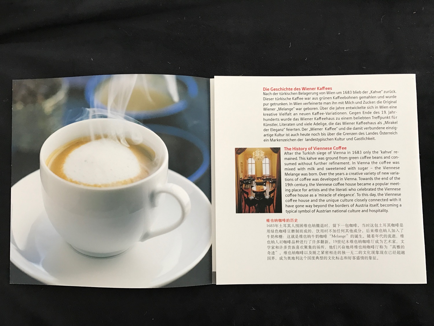 a book with a cup of coffee