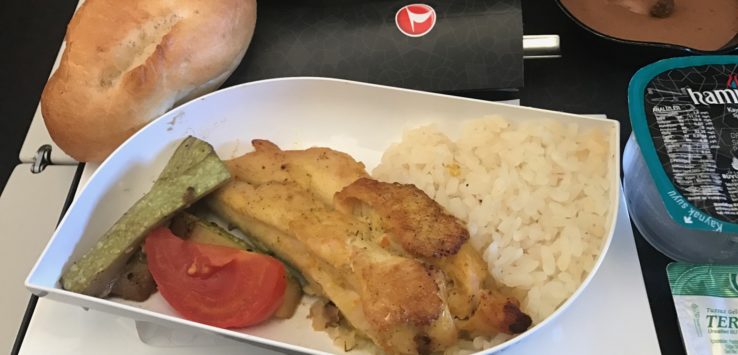 Turkish Airlines Economy Class Meals