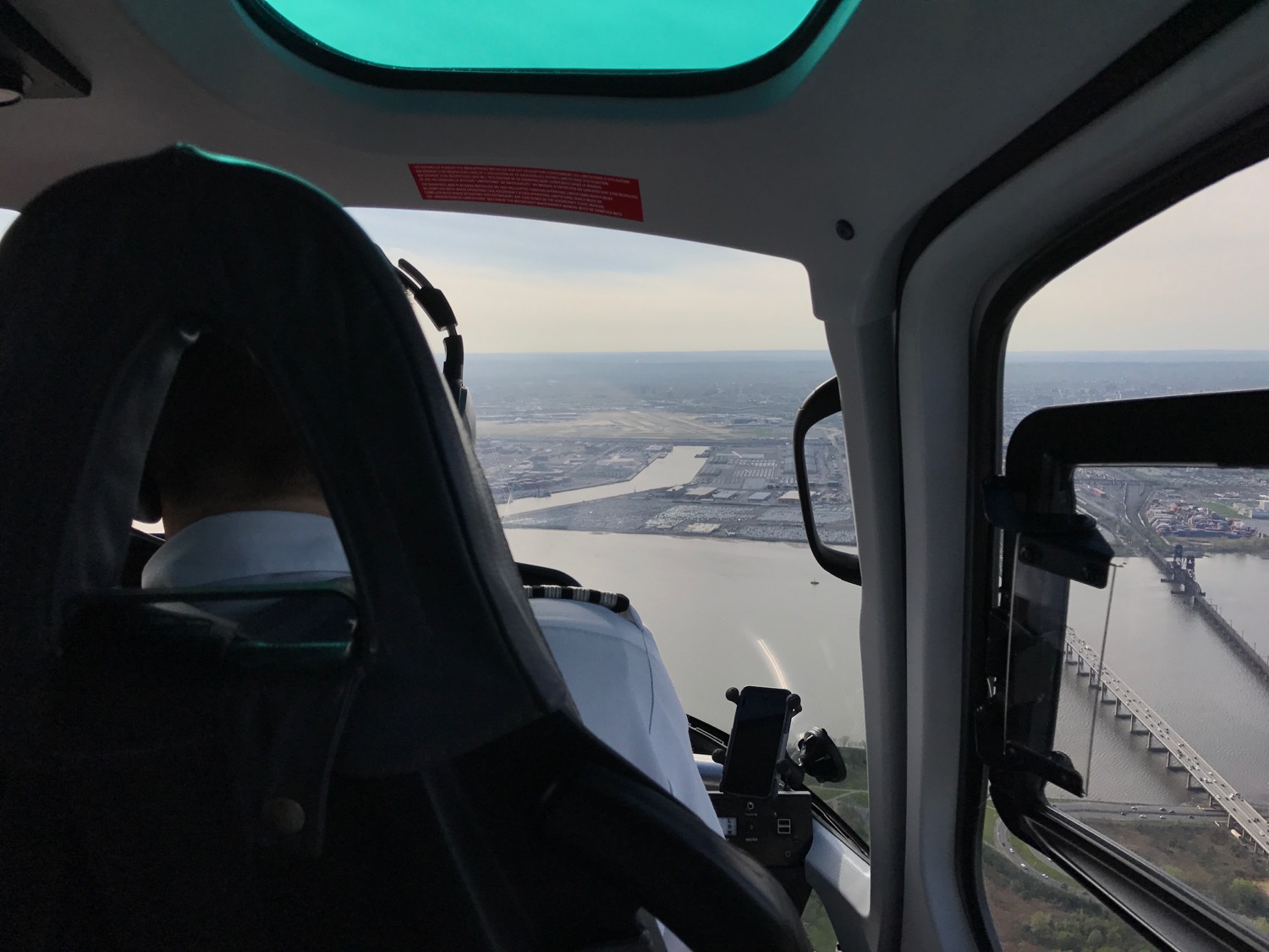 Review Blade Helicopter from Manhattan to Newark Airport Live and