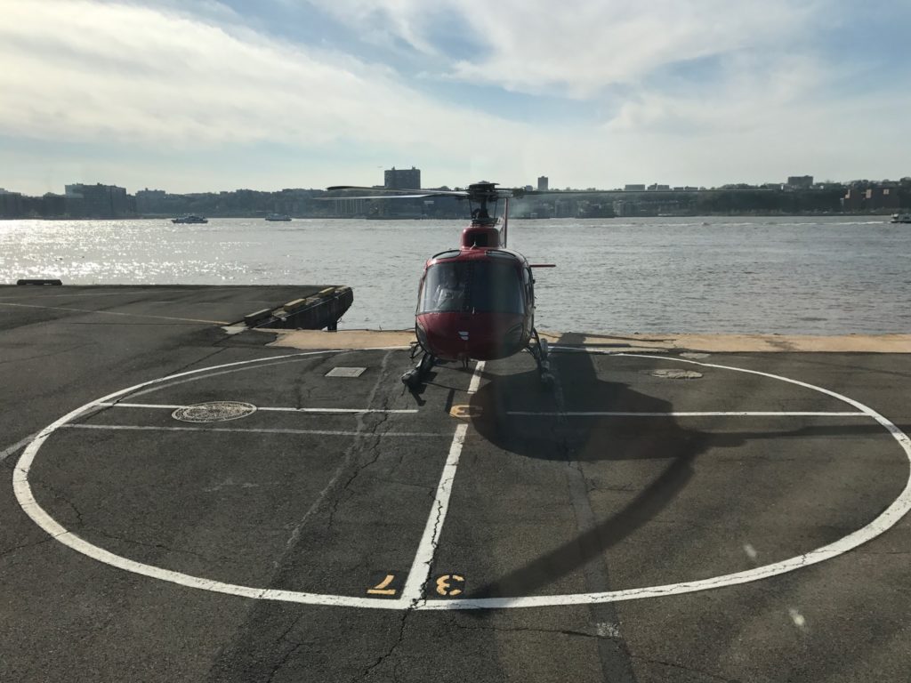 Review Blade Helicopter from Manhattan to Newark Airport Live and