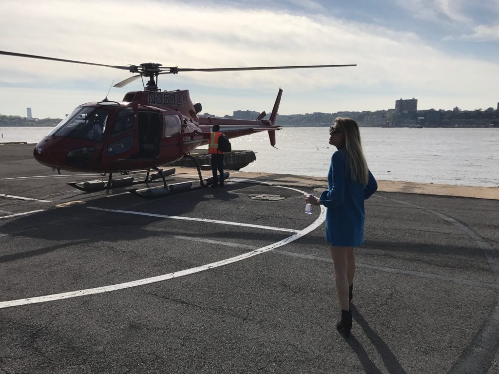 Review Blade Helicopter from Manhattan to Newark Airport Live and