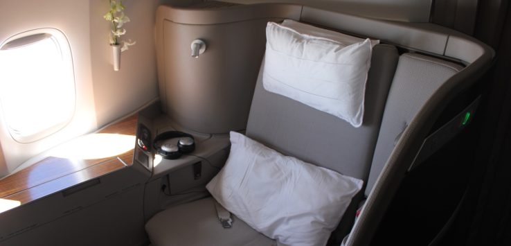 Cathay Pacific First Class Review