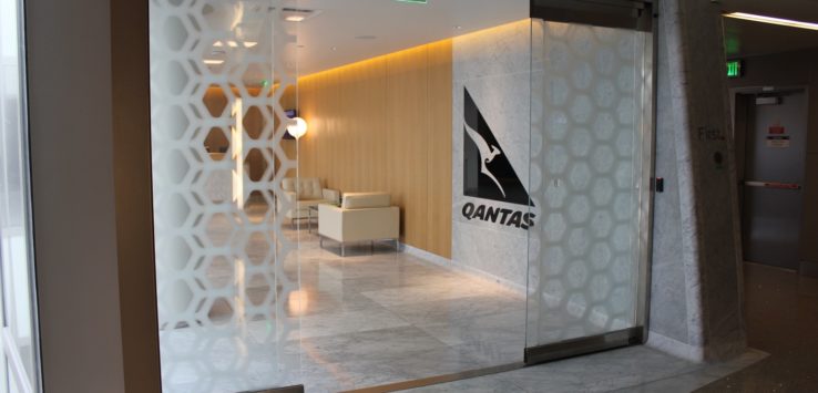 Qantas First Class Lounge Review LAX