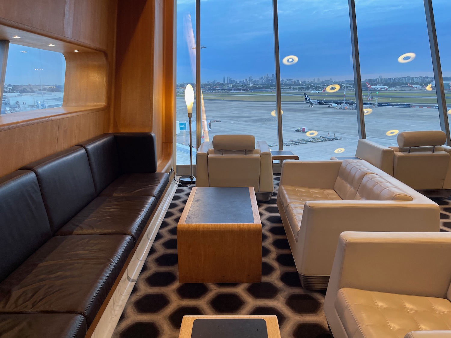 Qantas International First Lounge Sydney Review