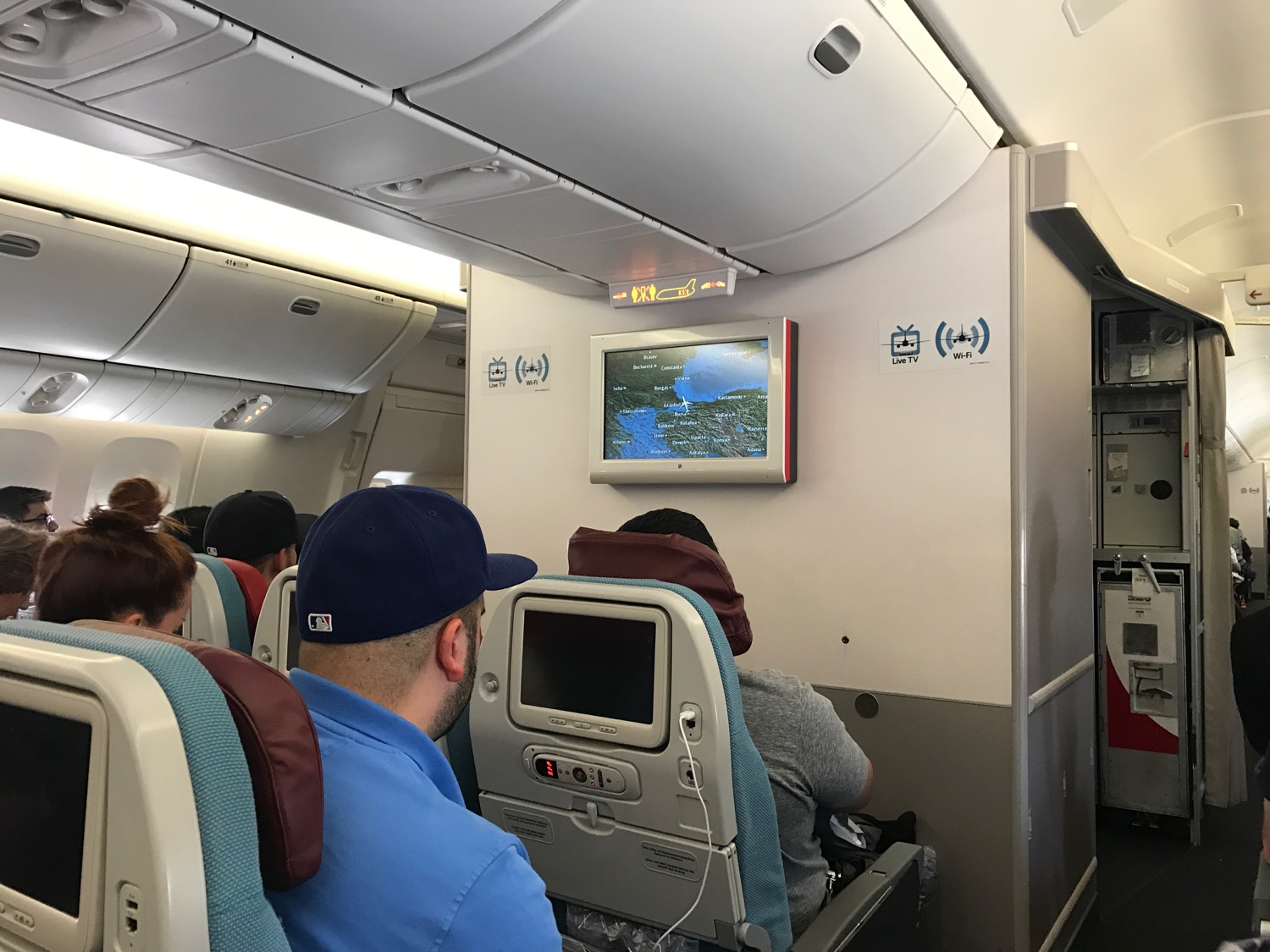 Turkish Airlines Classe economica Recensione 777-300 - 26