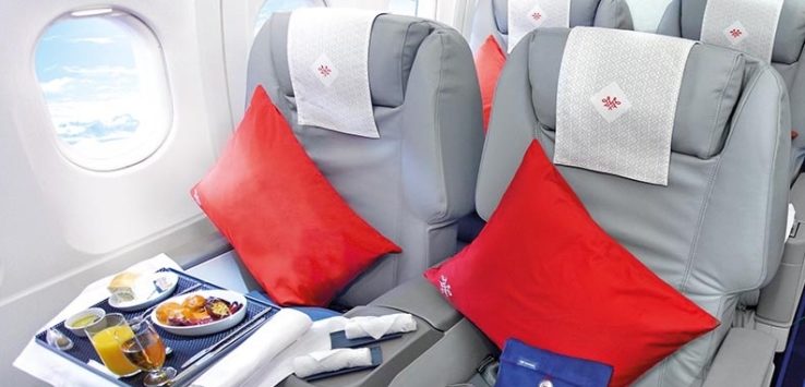 Air Serbia new shorthaul business class
