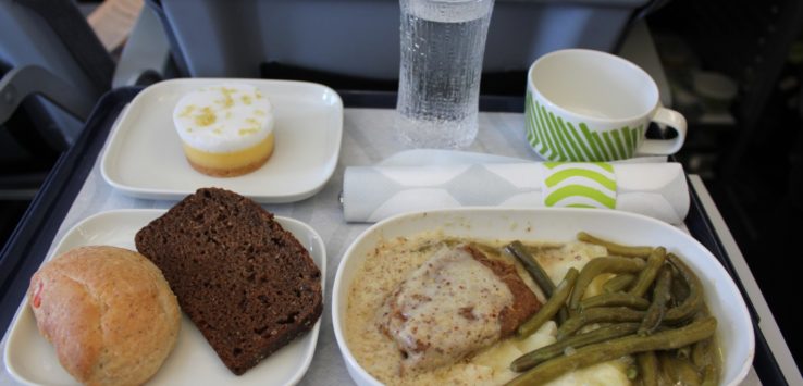 Finnair Intra-Europe Business Class Meals
