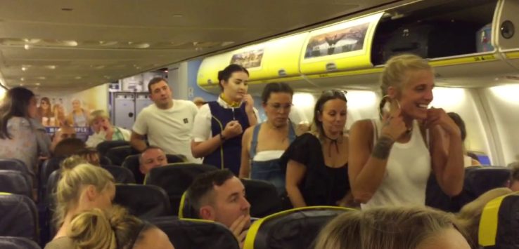 Ryanair Hen Party Arrest