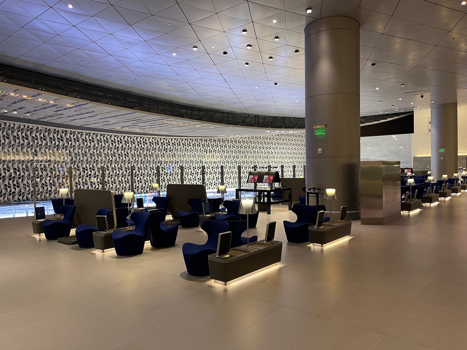 The Louis Vuitton Lounge at Doha's Hamad International Airport