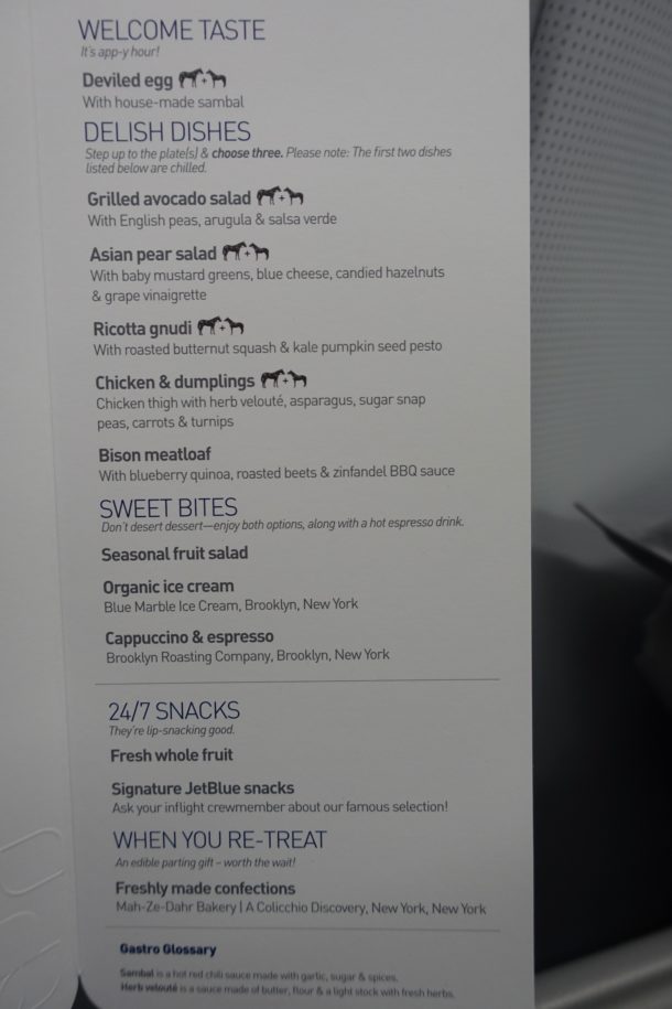 Why JetBlue Dinner In MINT Class Is The Best - Live and Let's Fly