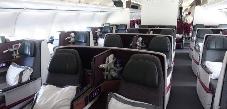 Qatar Airways A340 Business Class Review