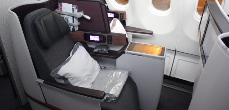 Qatar A340 Business Class Review