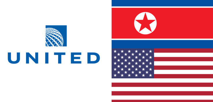 United Airlines Guam North Korea