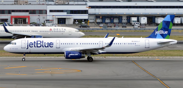 a jet plane on a runway