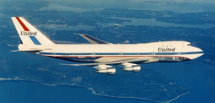United 747 Final Domestic Flight