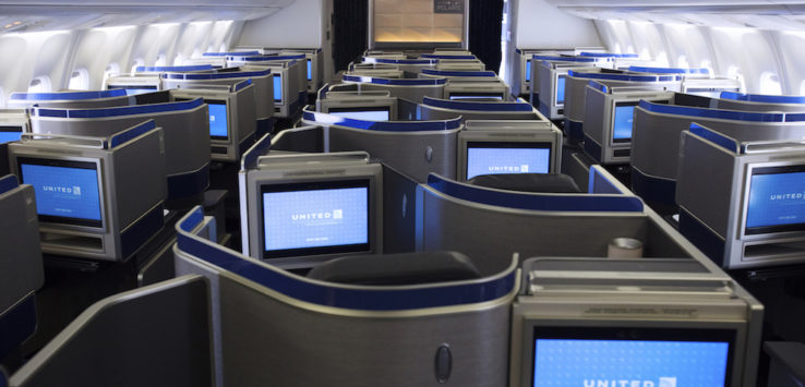 United 767 Polaris Business Class