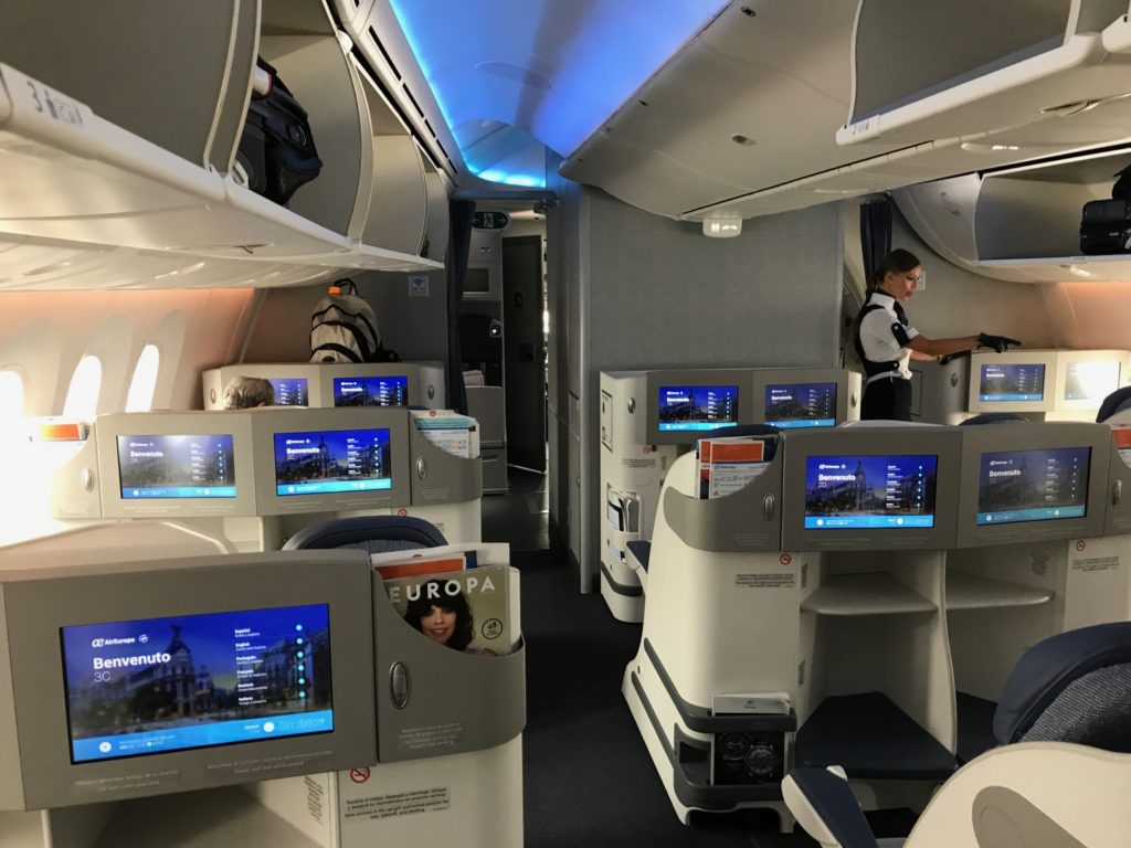 Review: Air Europa 787 Business Class Buenos Aires to Madrid - Live and ...