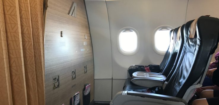 Alitalia A320 Business Class Review