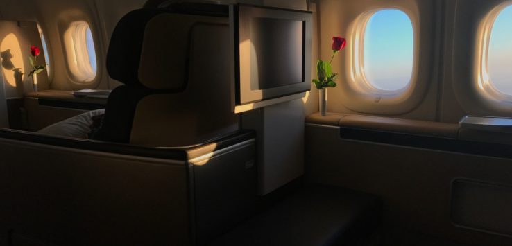 Lufthansa 747-8 First Class Review