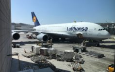Lufthansa A380 Los Angeles