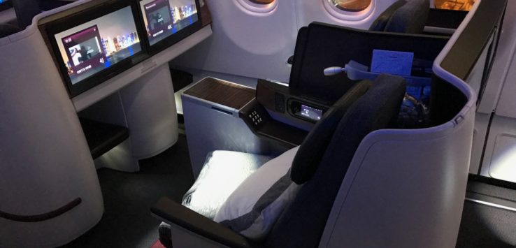 Qatar Airways A330 Business Class