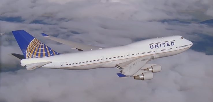 United 747 Tribute