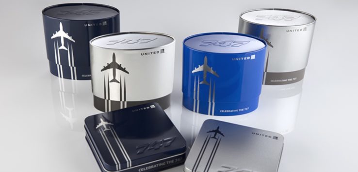 United Airlines 747 Amenity Kit