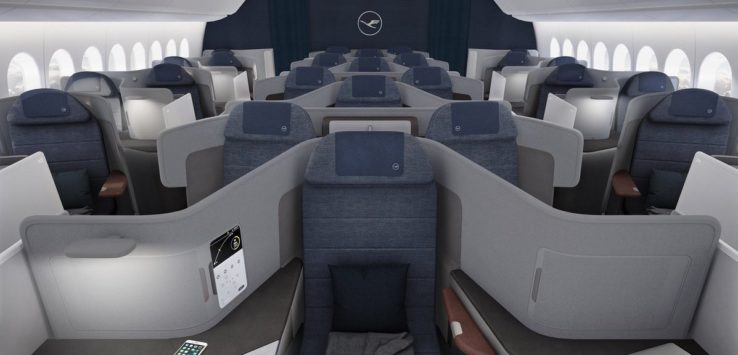 Lufthansa New 777 Business Class