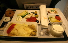 Turkish Airlines Turkey Dinner