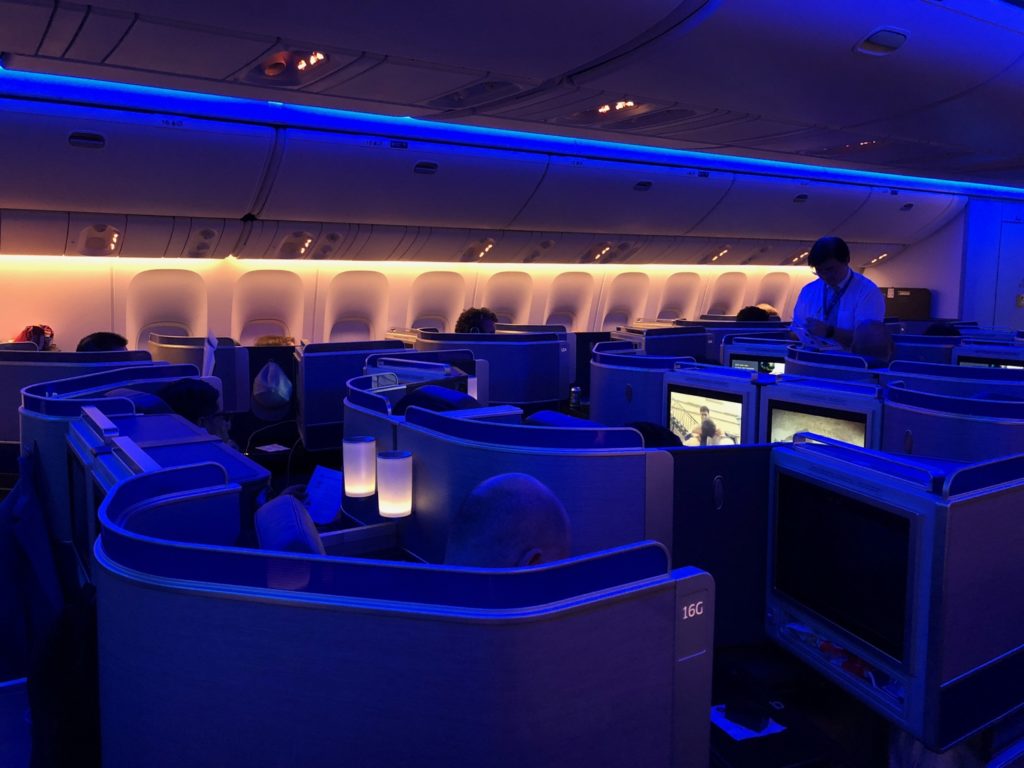 My First Impressions of United 777-300ER Polaris Business Class - Live ...