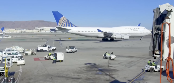 United Final 747 Video
