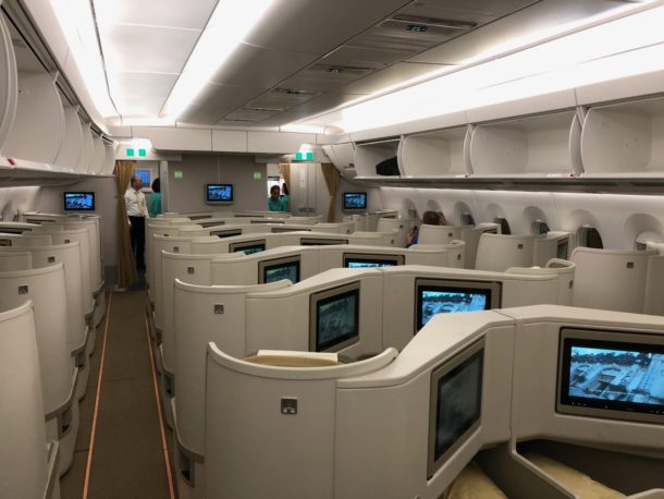 First Impressions of Vietnam Airlines A350 Business Class - Live and ...