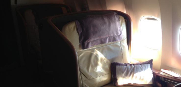 Singapore Airlines 777-300ER First Class Review