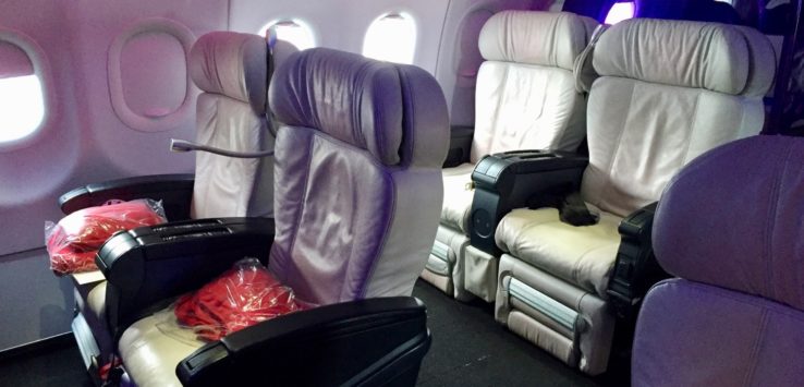 Virgin America First Class Review