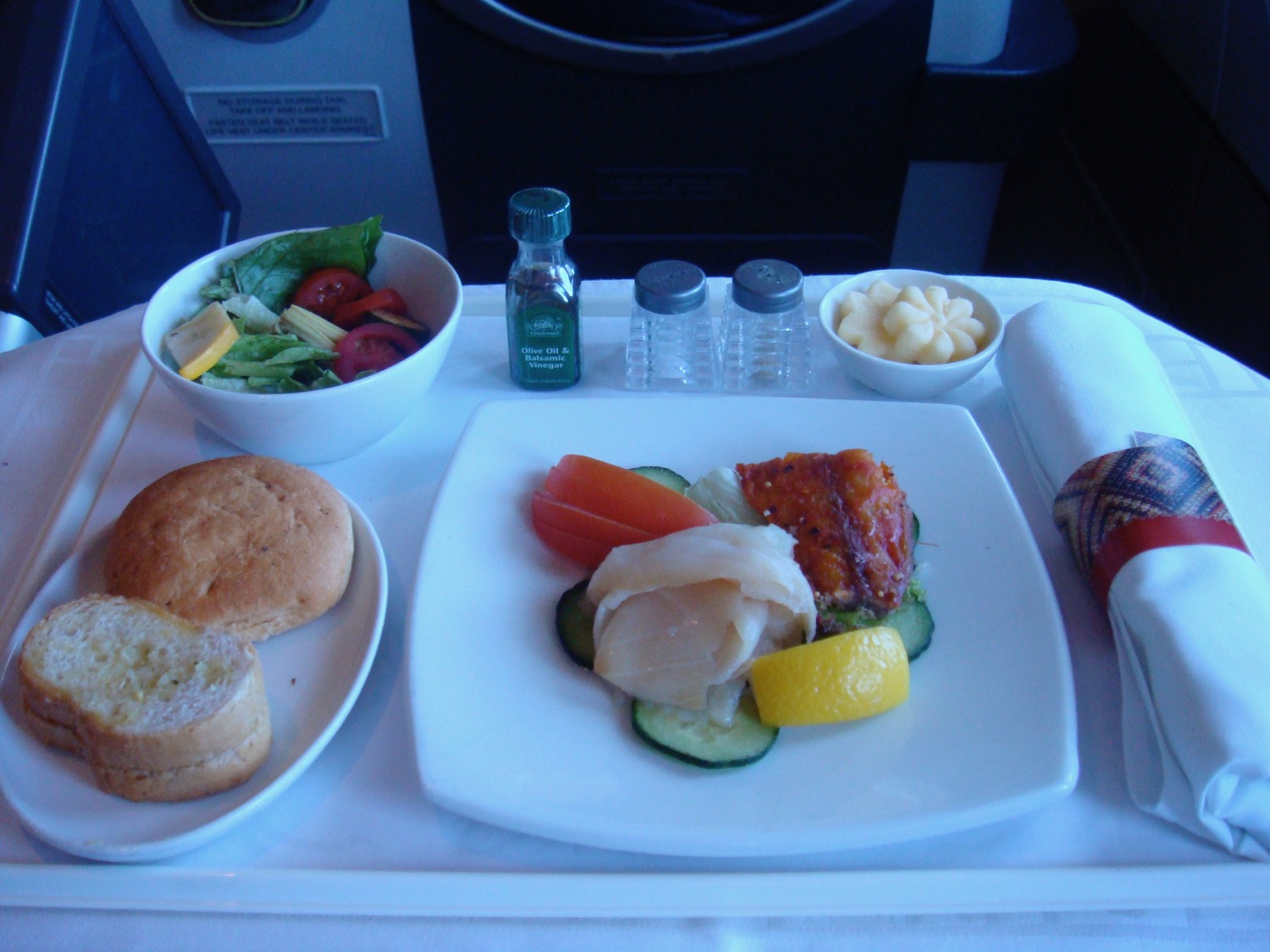 Third Choice: South African Airways Business Class Dinner - Live and ...